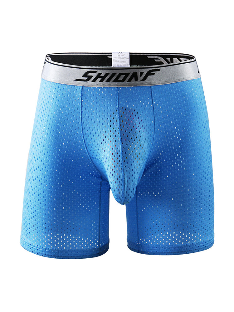 2 Pack Men’s Mesh Separate Pouch Boxers Briefs