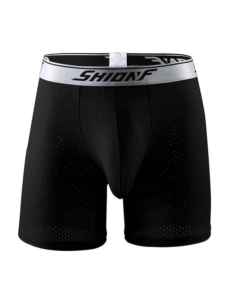 2 Pack Men’s Mesh Separate Pouch Boxers Briefs