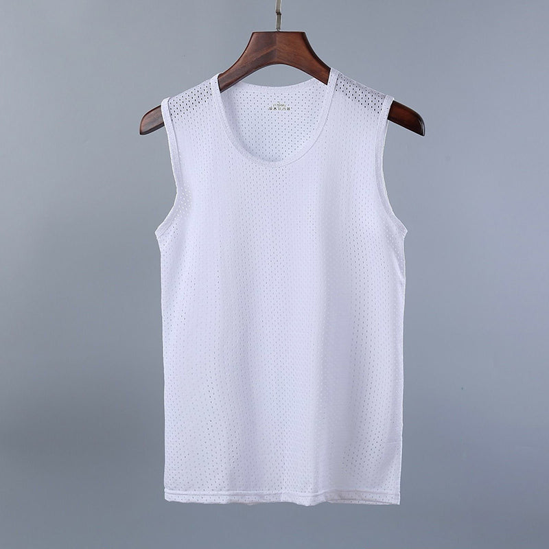 Mens Mesh Sports  Quick-drying Tanks