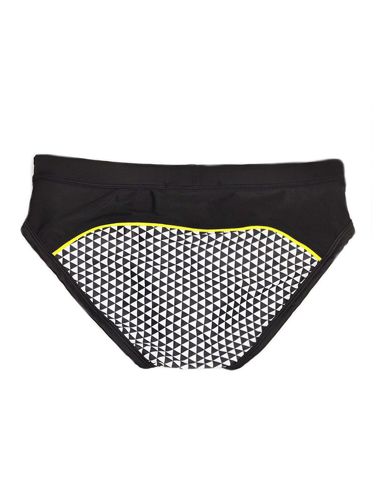 Men Sexy Padded Athletic Sport Swim Briefs