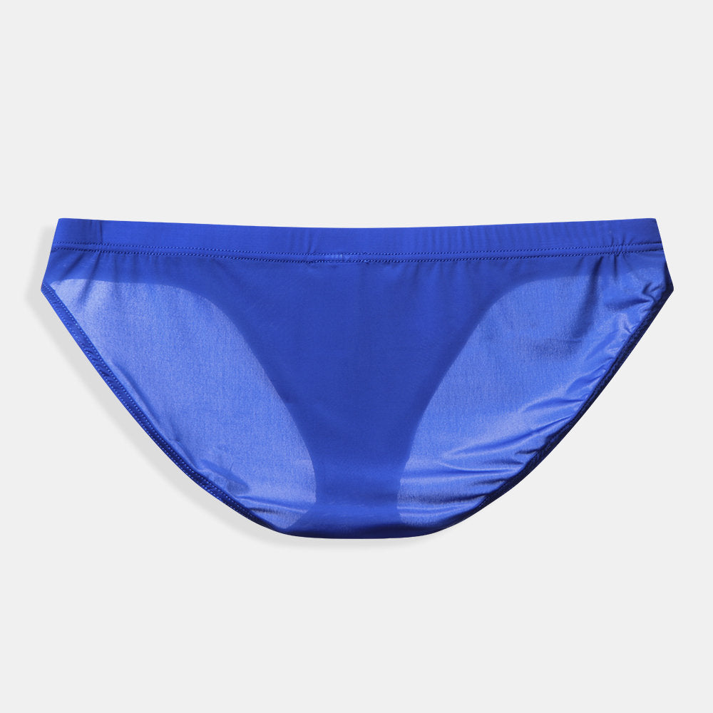 Low Waist Ice Silk Transparent Seamless Underwear