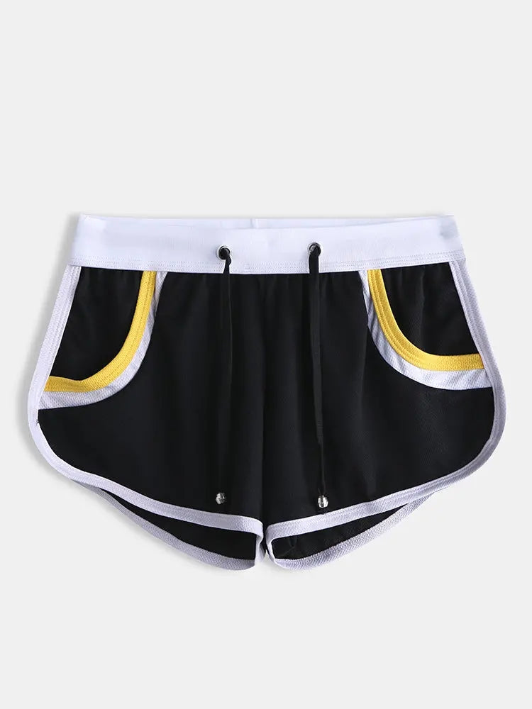 2 Pack Drawstring Leisure Men's Loose Boxer Shorts