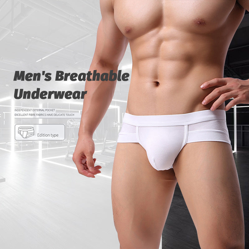 Modal Breathable Underwear U Convex Pouch Briefs