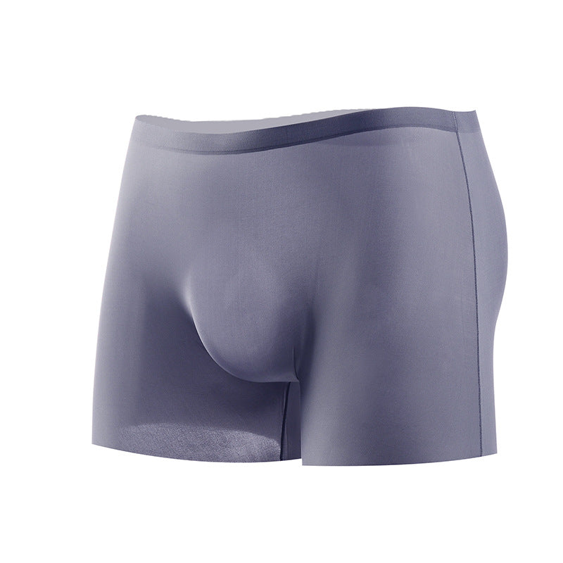 Transparent Ice Silk Seamless Men's Trunk
