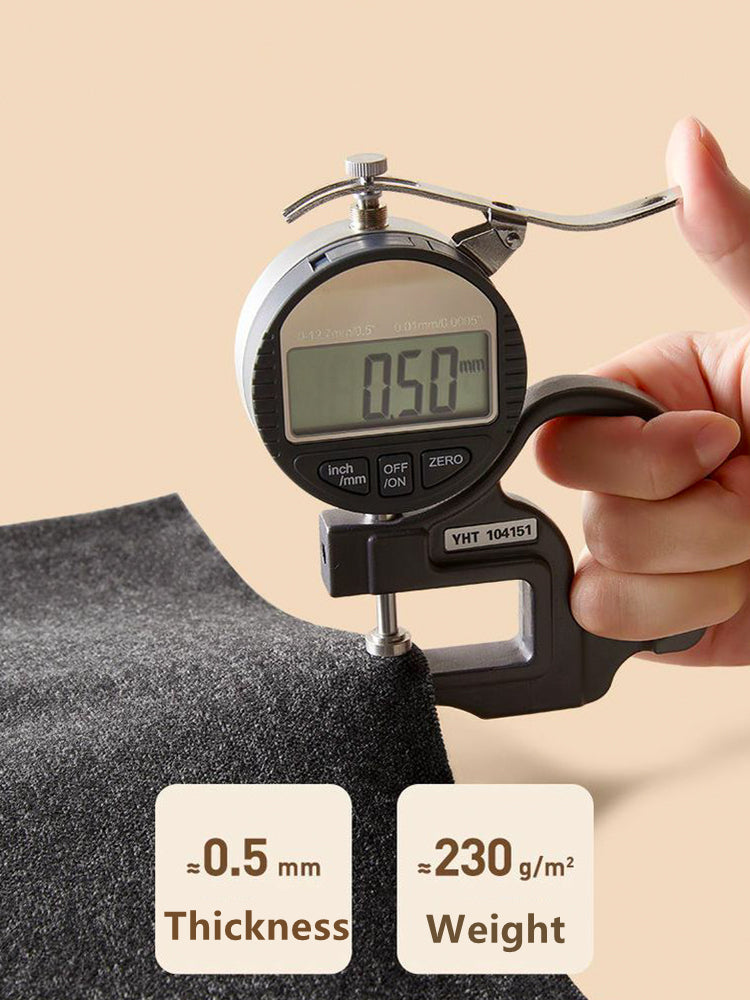 Men's Seamless Splice Thin Design Thermal Set