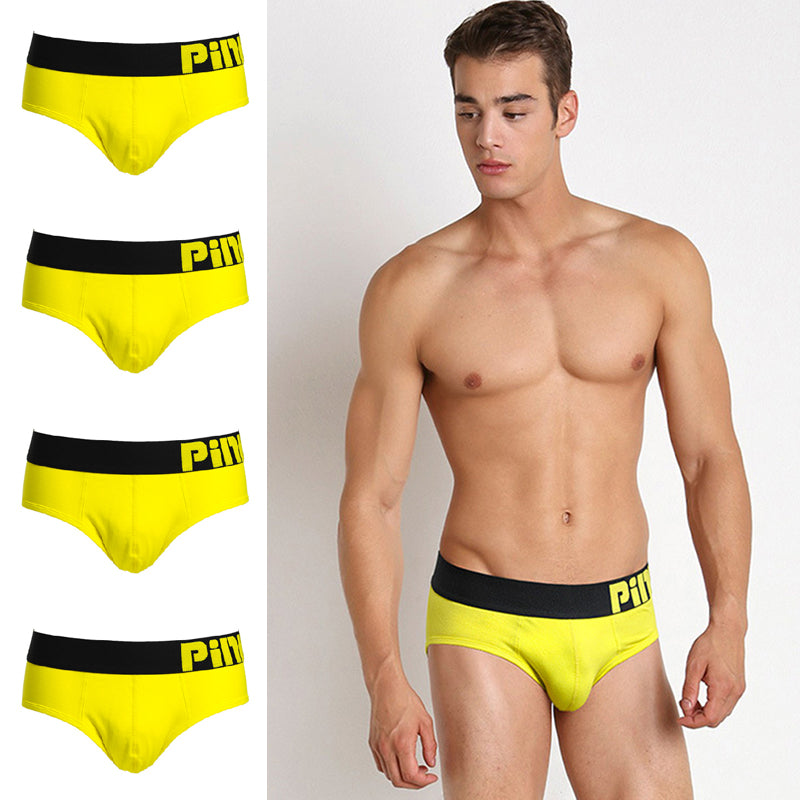4 Pack Cotton Large Support Pouch Men's Underwear