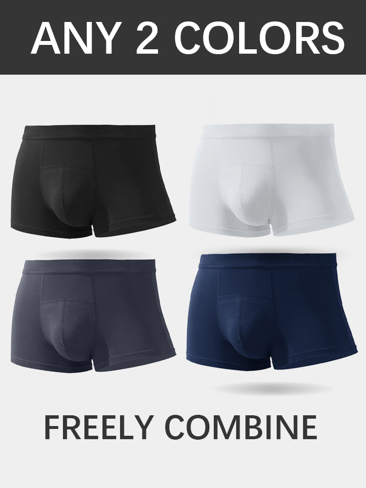 2 Pack Comfort Cool Men's Boxer Shorts