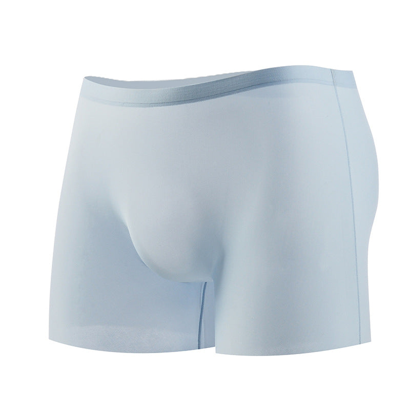 Transparent Ice Silk Seamless Men's Trunk