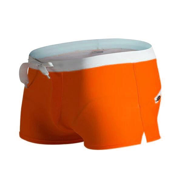 Men's Quick Drying Drawstring Swim Trunks