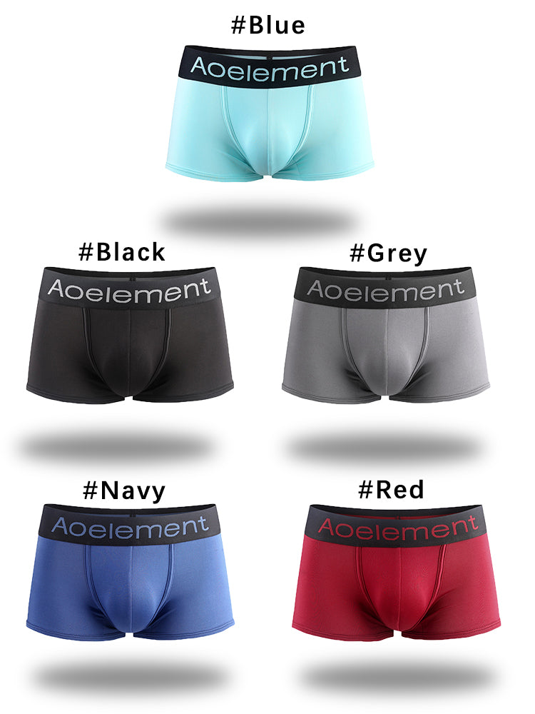 4 Pack Crotch Support Pouch Breathable Men's Underwear