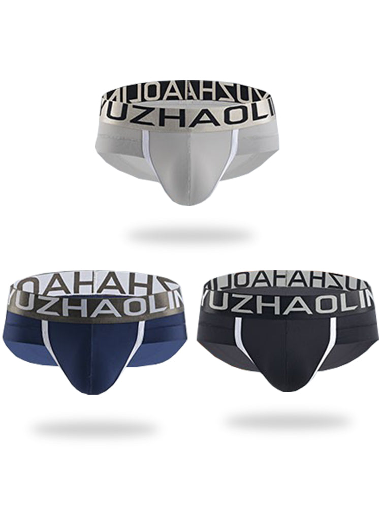 3 Pack Soft Touch Men's Briefs With Support Pouch