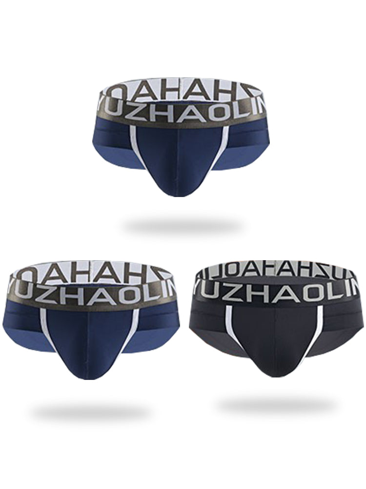 3 Pack Soft Touch Men's Briefs With Support Pouch