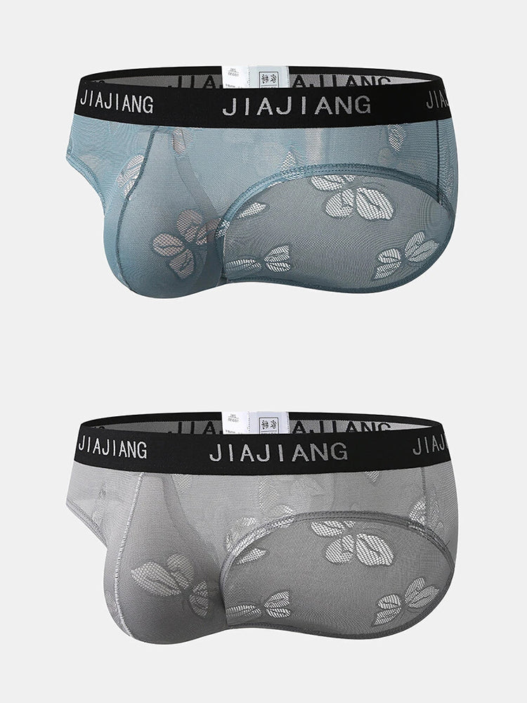 2 Pack Lace Sexy Butterfly Men's Underwear