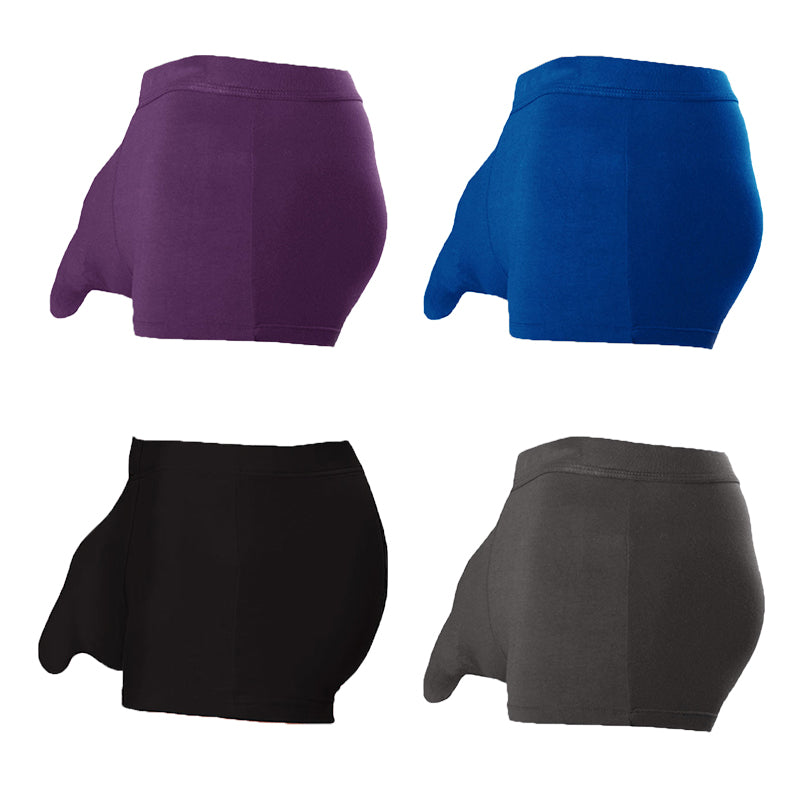 4 Pack Modal Separate Pouch Men's Underwear