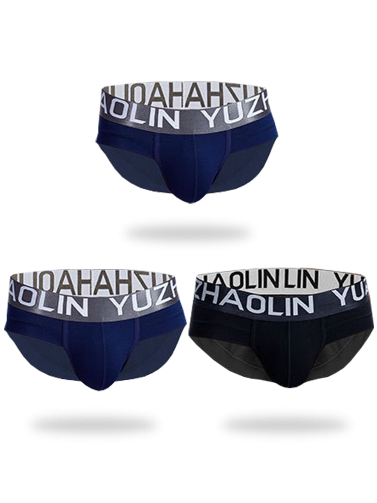 3 Pack Soft Touch Men's Briefs With Support Pouch