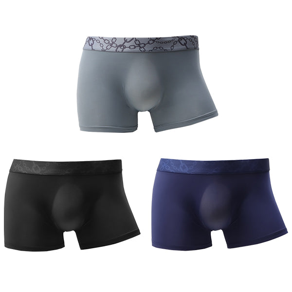 3 Pack Cooling Seamless Pouch Boxer Briefs