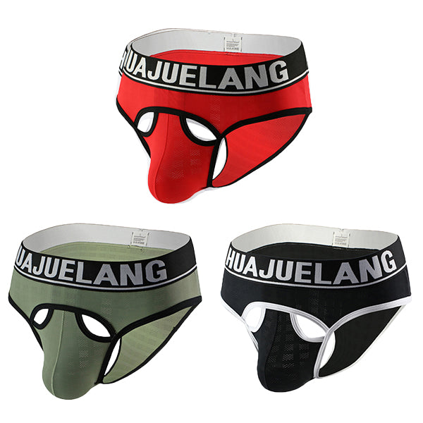 3 Pack Mesh Support Pouch Briefs