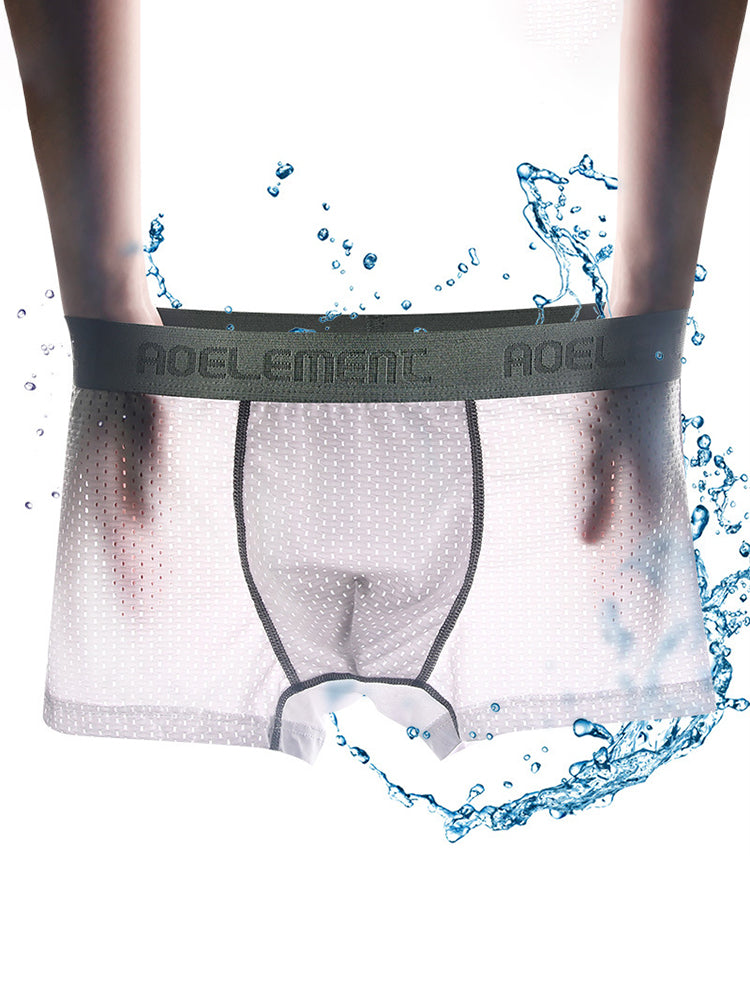 4 Pack Summer Cooling Mesh Men's Underwear