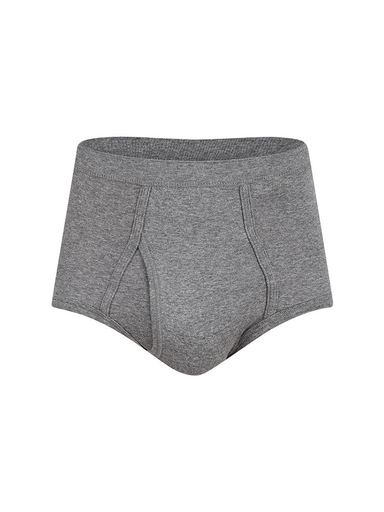 2 Pack Cool 100% Cotton Underwear With Fly