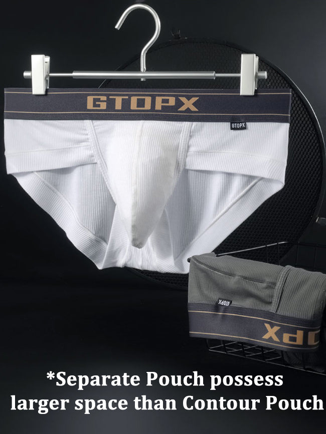 2 Pack Men's Big Support Pouch Modal Briefs