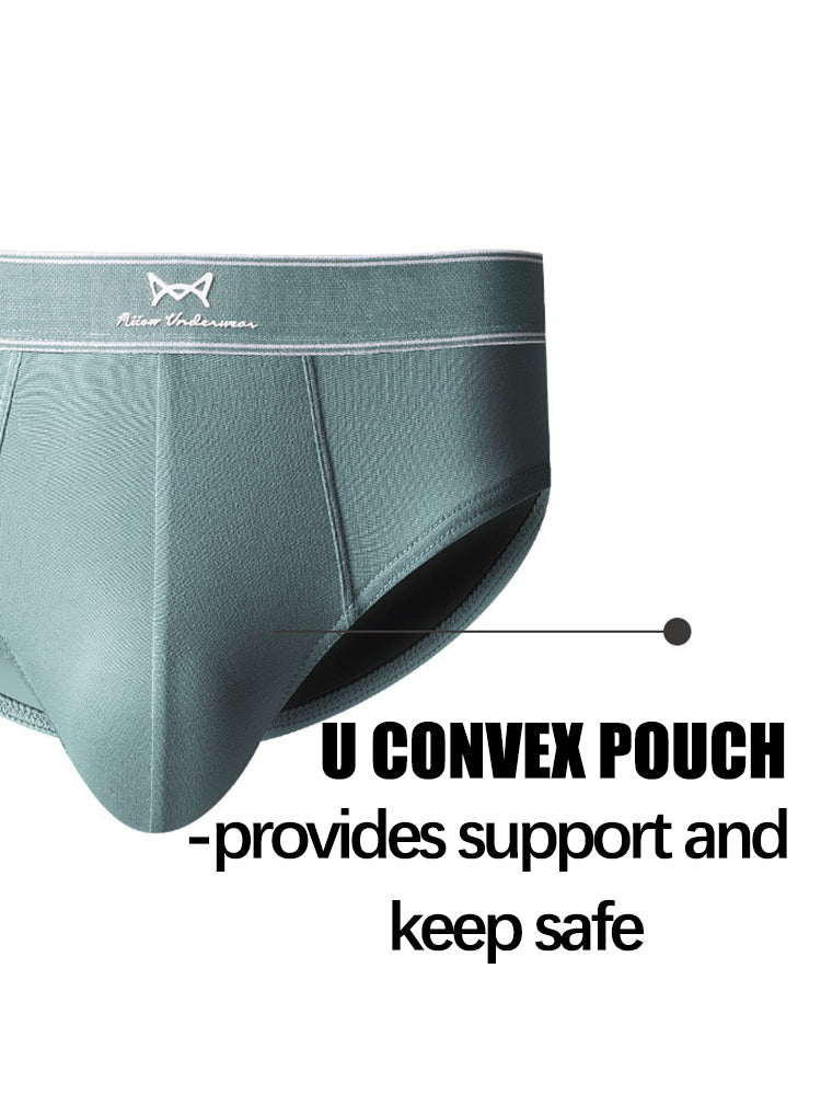 4 Pack Comfy Support Pouch Hip Brief