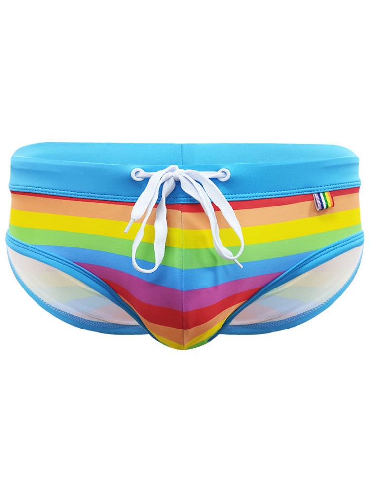 Summer Swimsuit Sexy Support Pouch Swim Briefs
