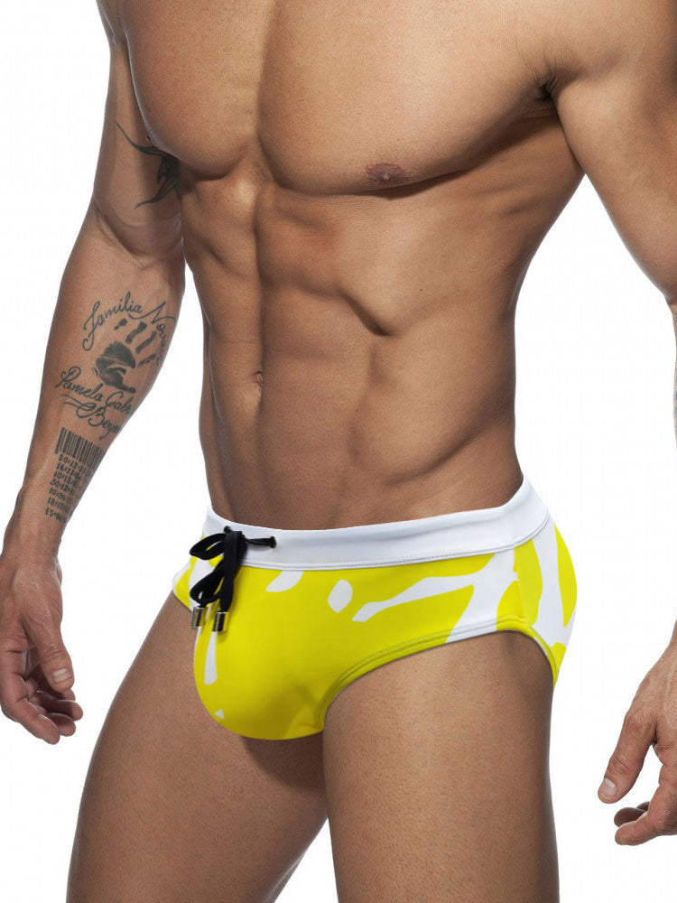 Summer Swimsuit Sexy Support Pouch Swim Briefs