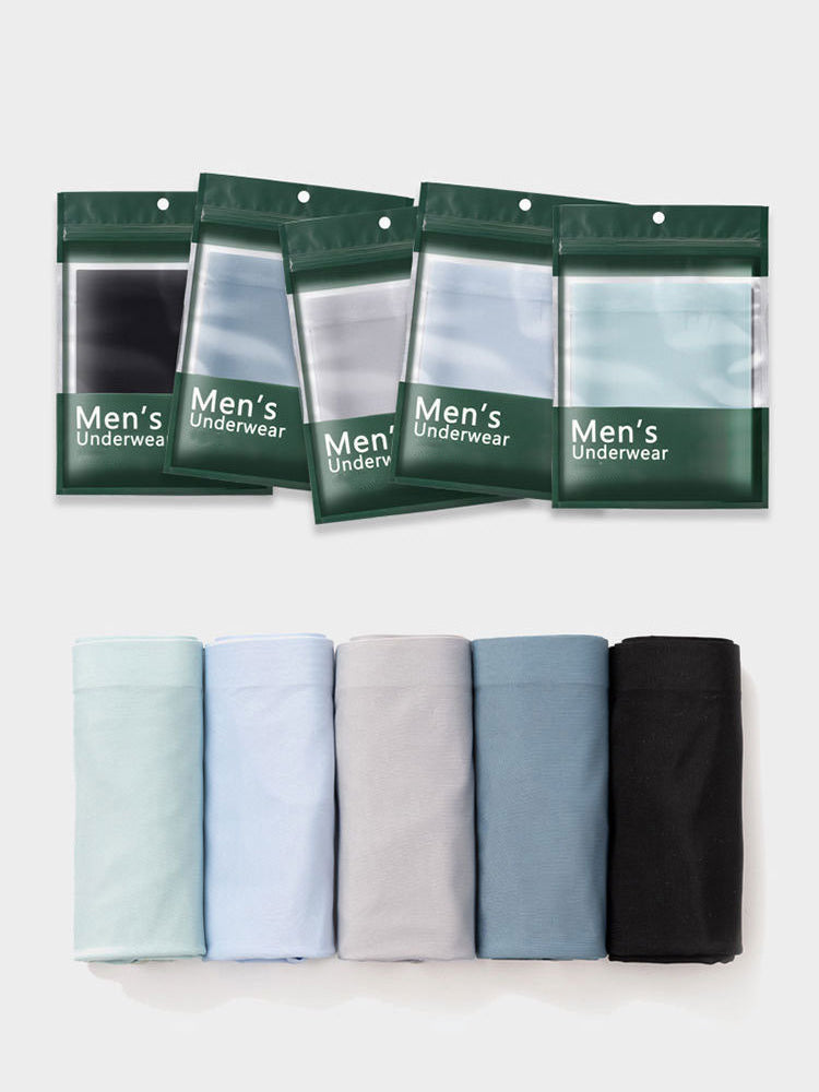 4 Pack Summer Cool Underwear With Support Pouch