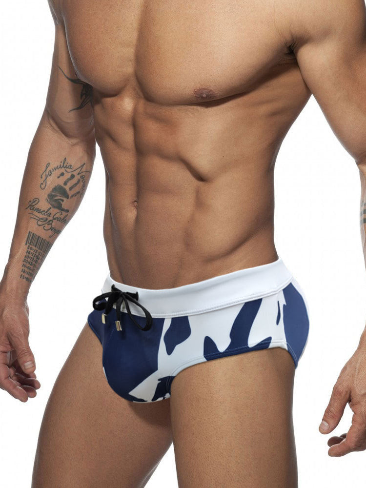 Summer Swimsuit Sexy Support Pouch Swim Briefs