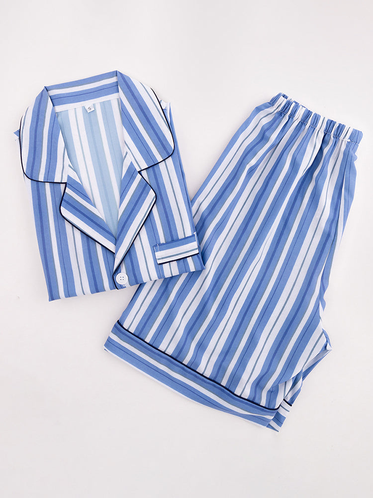 Men's Premium Satin Short Pajama Set