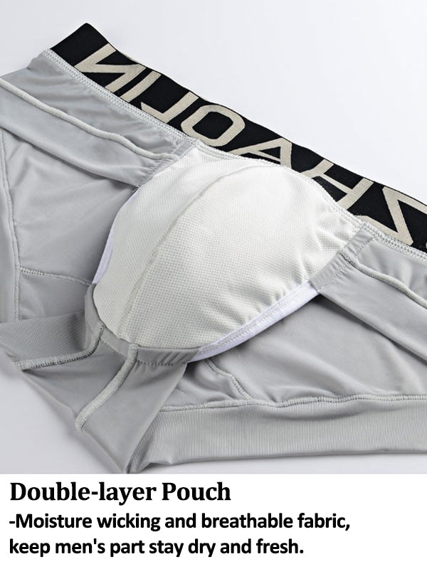 3 Pack Soft Touch Men's Briefs With Support Pouch