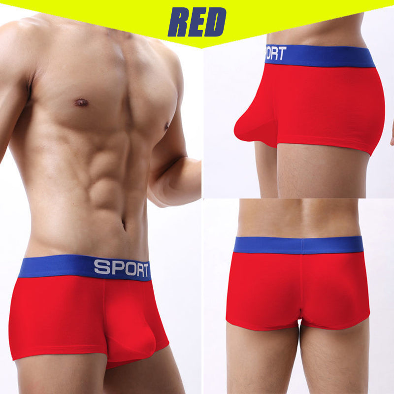 3 Pack Mens Sculpt Bulge Shape Support Pouch Underwear