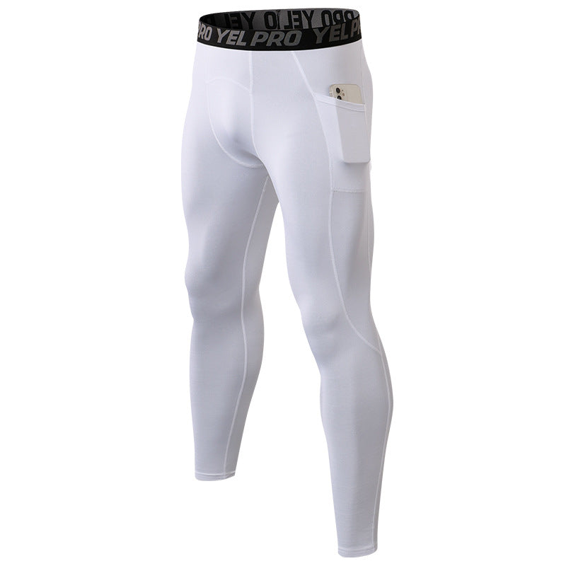 Mens Sports Thermal Leggings Compression Base Layer Tights