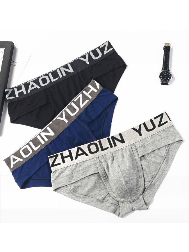 3 Pack Soft Touch Men's Briefs With Support Pouch