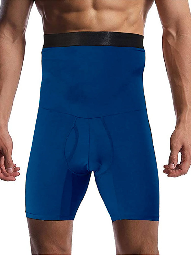 Mens Separated Pouch Butt Lift Shapewear Boxers