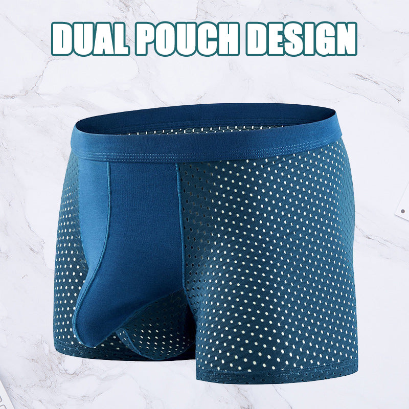 Separate Dual Pouch Modal Men's Underwear