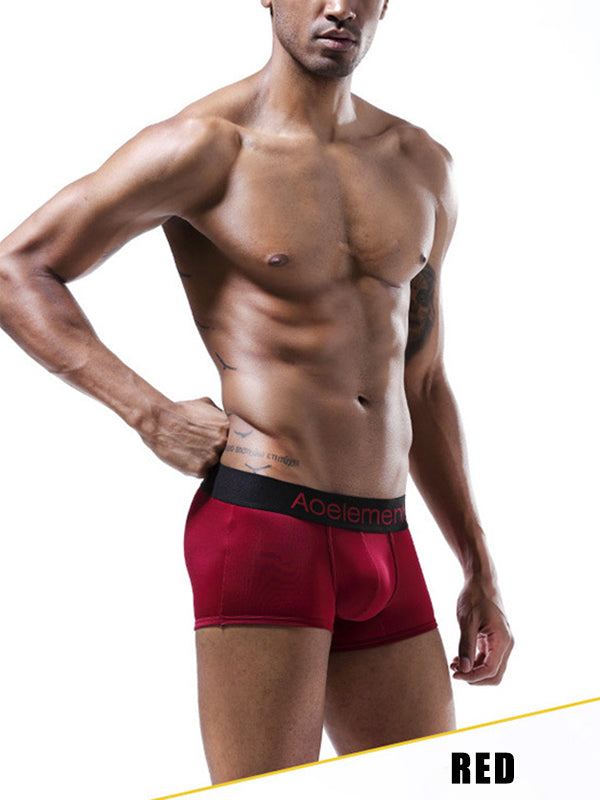 4 Pack Crotch Support Pouch Breathable Men's Underwear