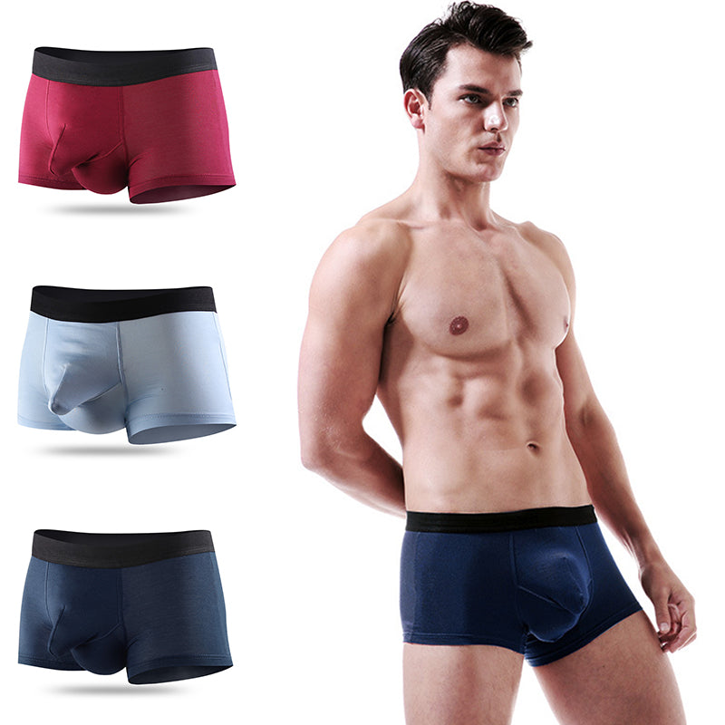 3 Pack Modal Dual Pouch Mens Underwear