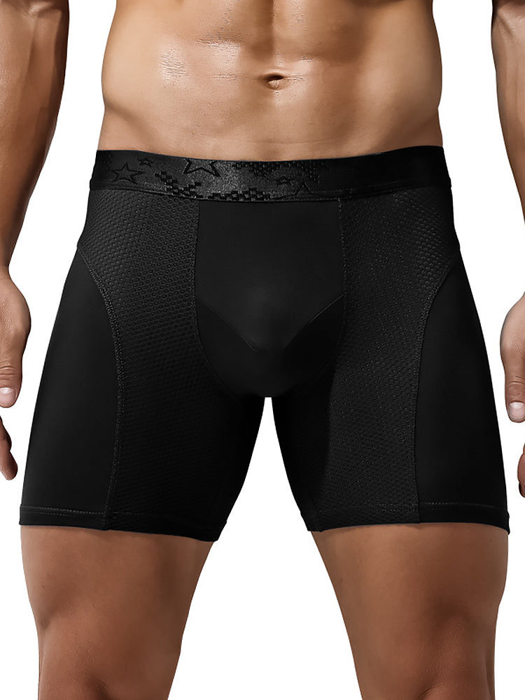 3 Pack Breathable Antibacterial Mesh Boxers Briefs