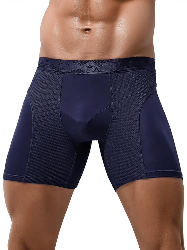 3 Pack Breathable Antibacterial Mesh Boxers Briefs