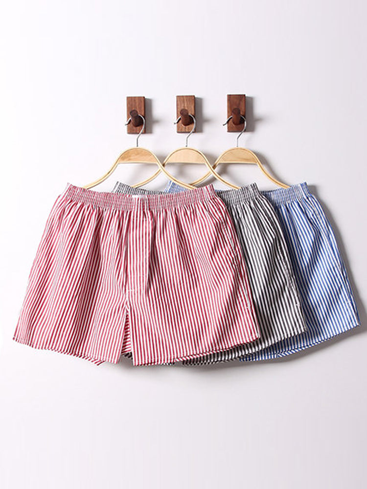 3 Pack Men's Cotton Loose Boxers