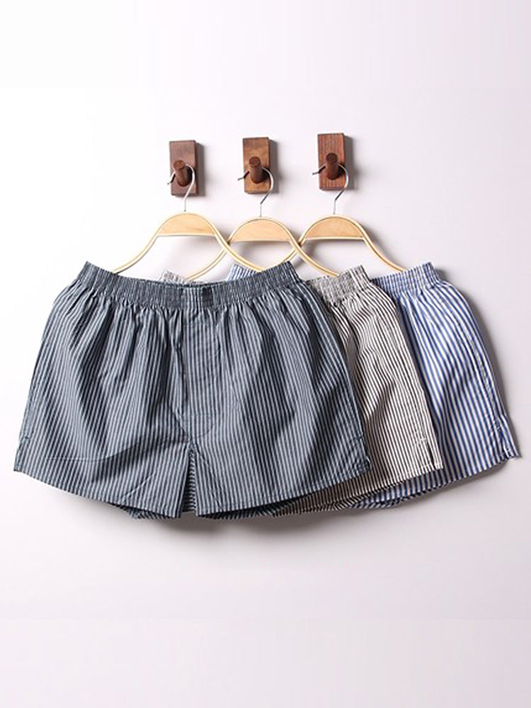 3 Pack Men's Cotton Loose Boxers