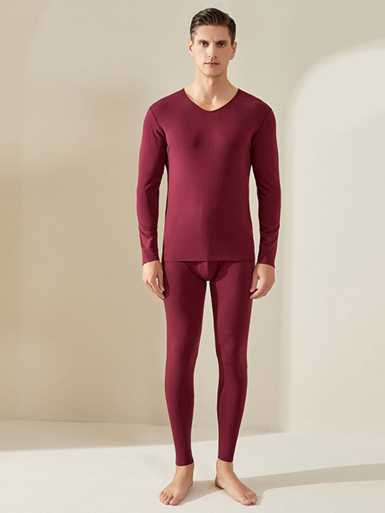 Fluffy Cotton Seamless Thermal Sets for Men