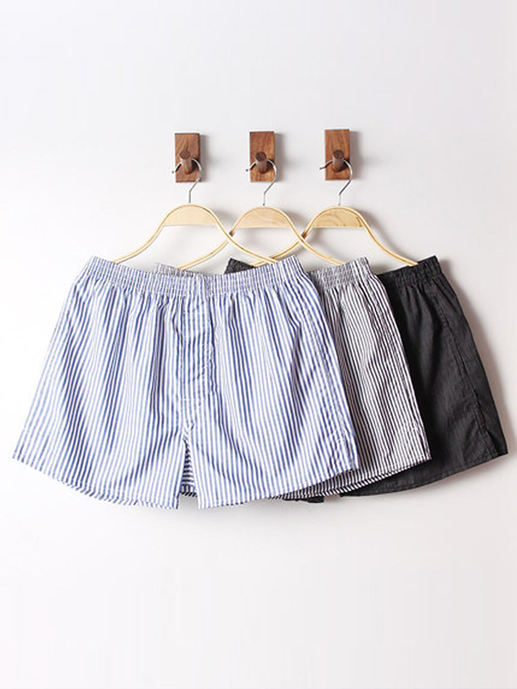3 Pack Men's Cotton Loose Boxers