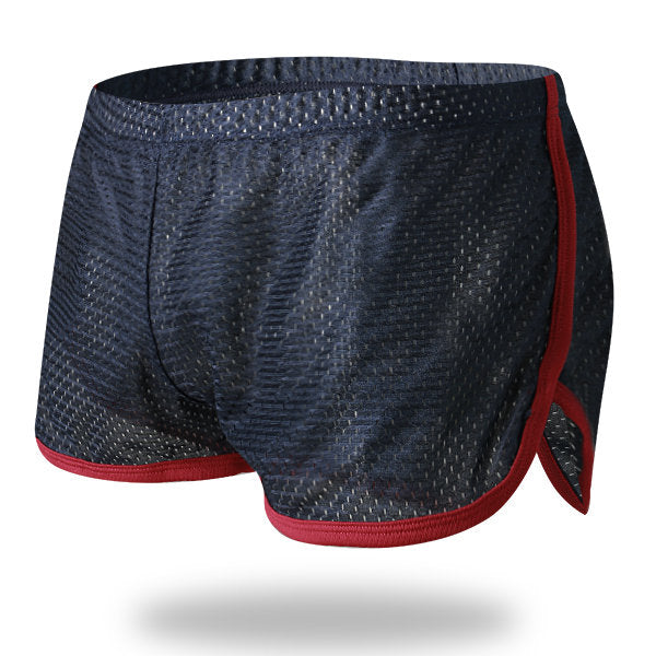 Mens Mesh Loose Breathable Quick Dry Boxers