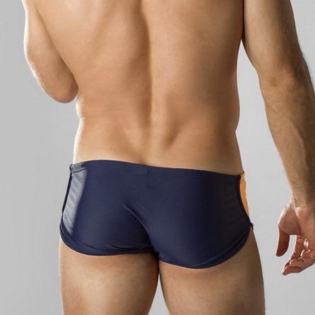 Men's Quick Dry Drawstring Breathable Swim Trunks