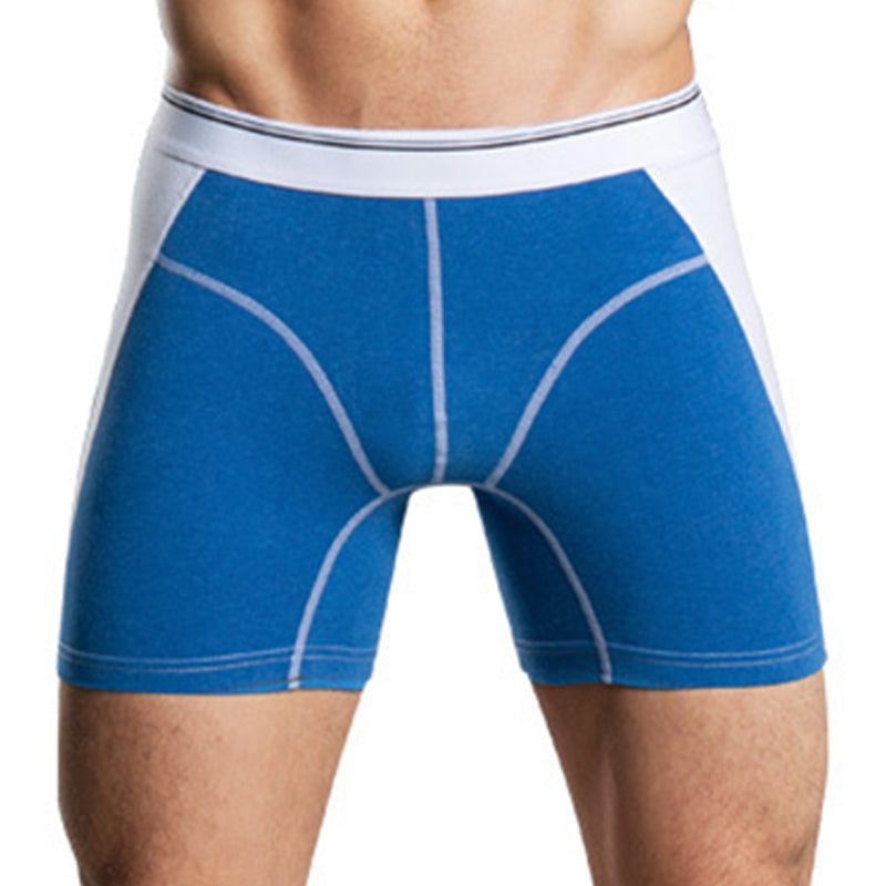 Men's Cotton Athletic Running Boxer Briefs