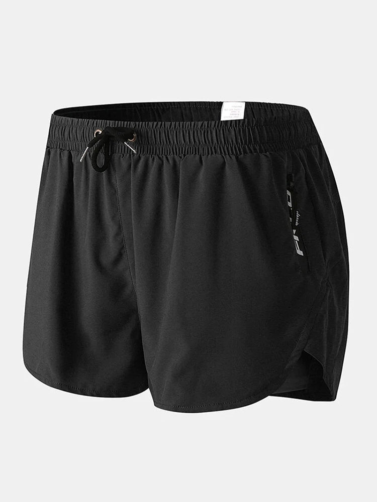 Men Swim Trunks Moisture Wicking Liner Shorts