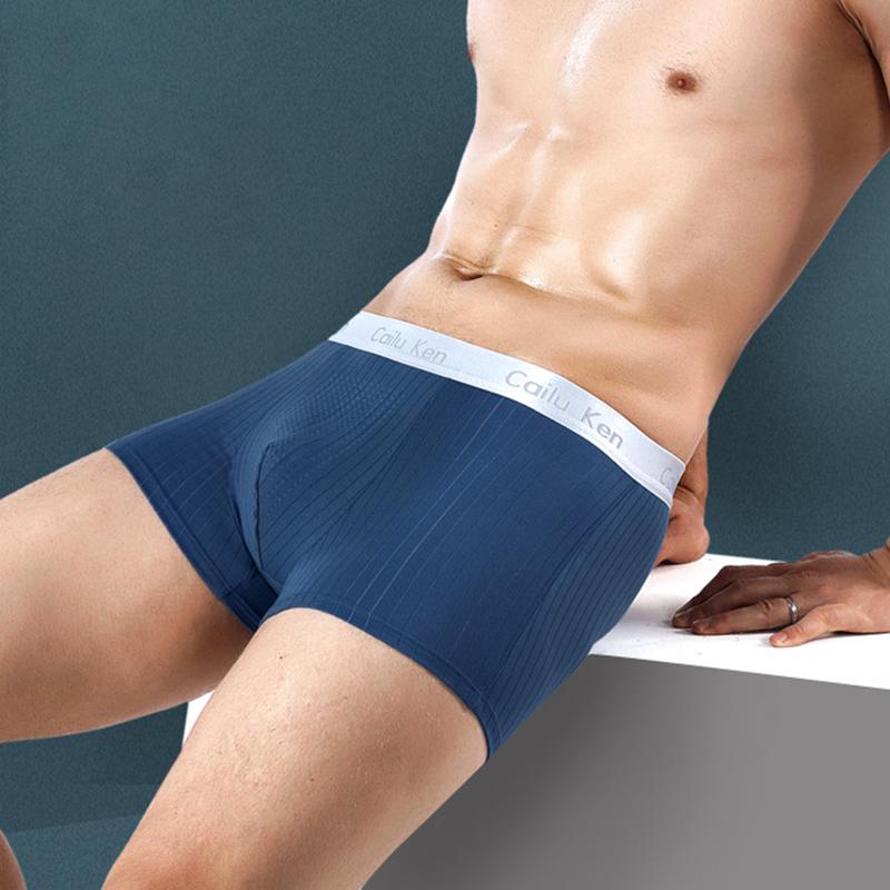 4 Pack Soft Massage Support Pouch Boxer Briefs