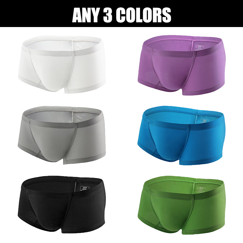 3 Pack Soft Thin Support Pouch Underwear
